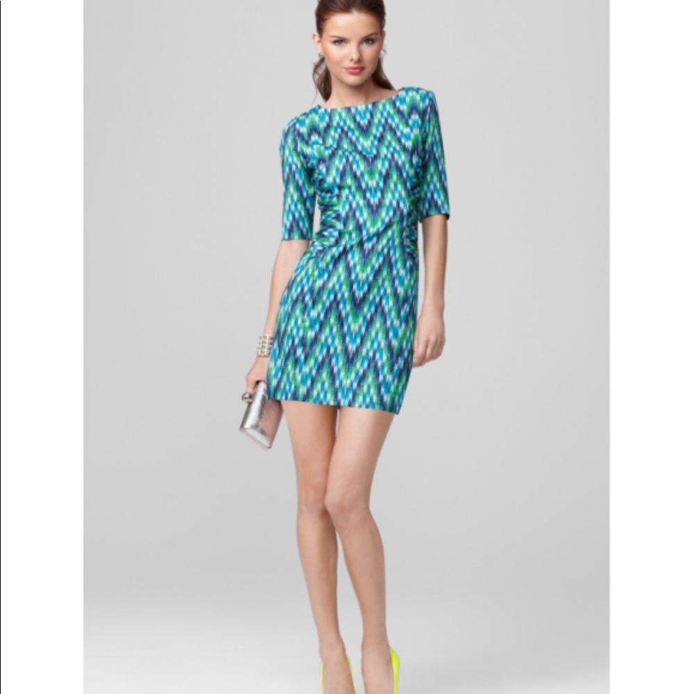 NWT Milly Carina Three Quarter Length Sleeve Dress